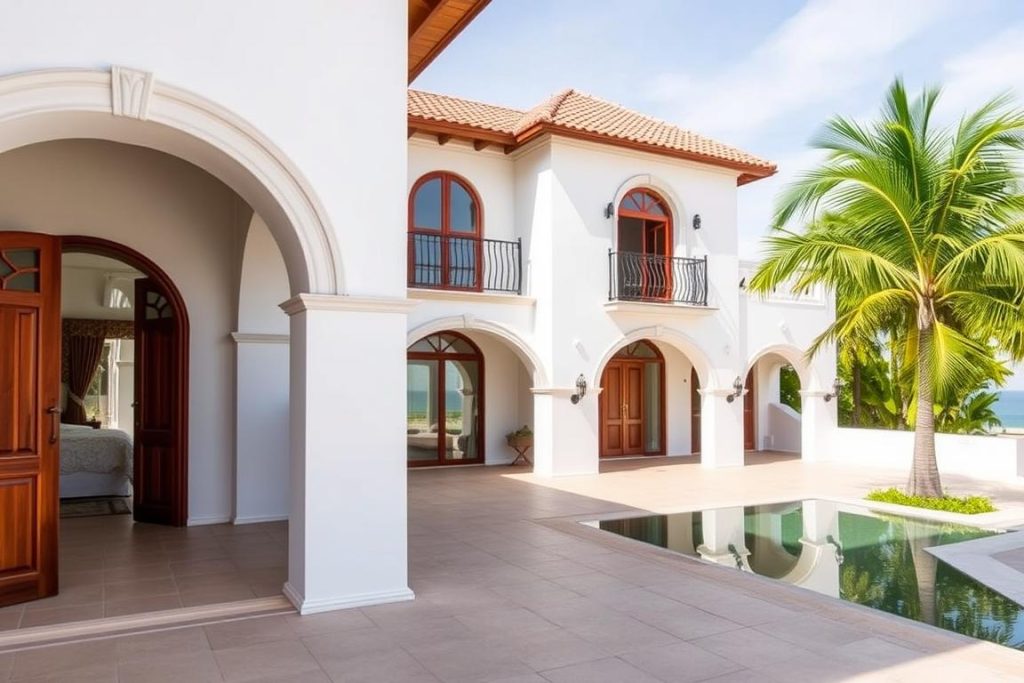 Biệt thự đơn lập phong cách Tây Ban Nha tại Vinhome Vũ Yên Biệt thự đơn lập phong cách Tây Ban Nha tại Vinhome Vũ Yên