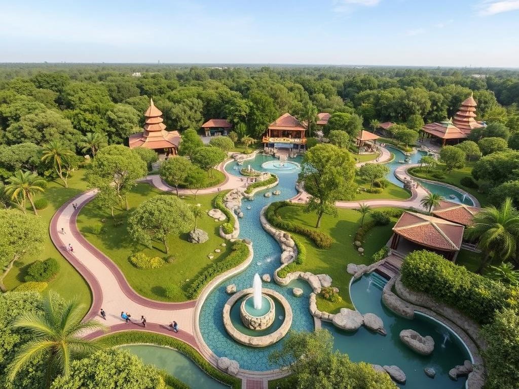 Công viên chủ đề tại Vinhomes Golden City Dương Kinh Công viên chủ đề tại Vinhomes Golden City Dương Kinh