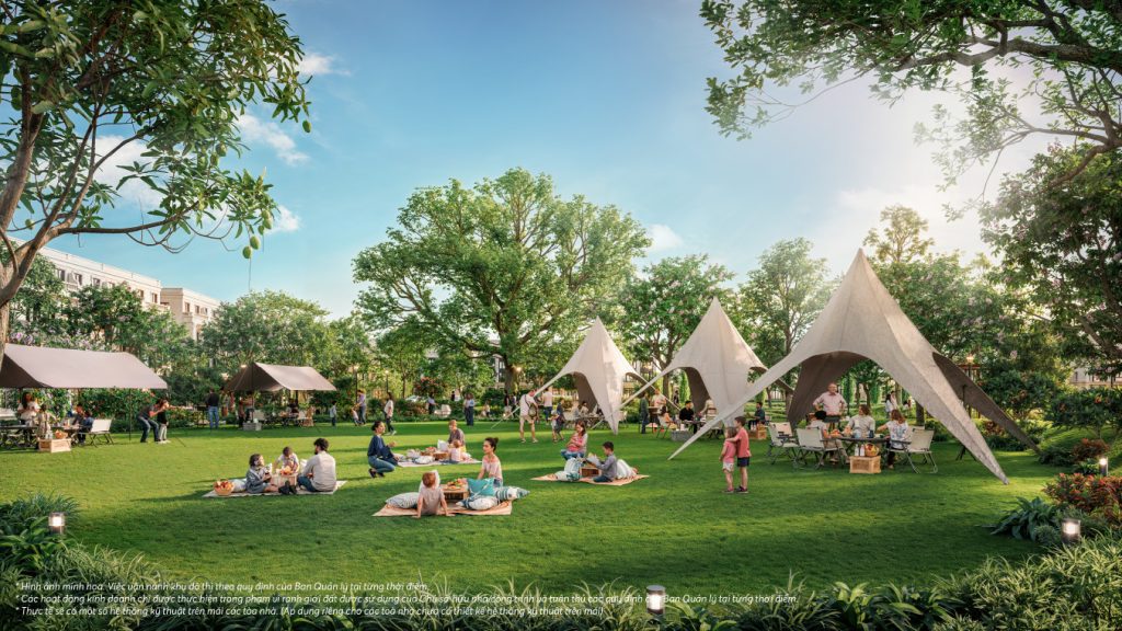 Công viên sinh thái Sportia Forest tại Vinhomes Golden City Dương Kinh