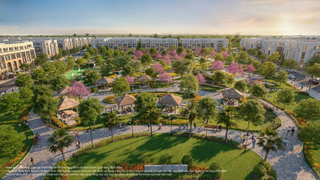 Công viên thể thao Sportia Forest tại Vinhomes Golden City Dương Kinh Công viên thể thao Sportia Forest tại Vinhomes Golden City Dương Kinh