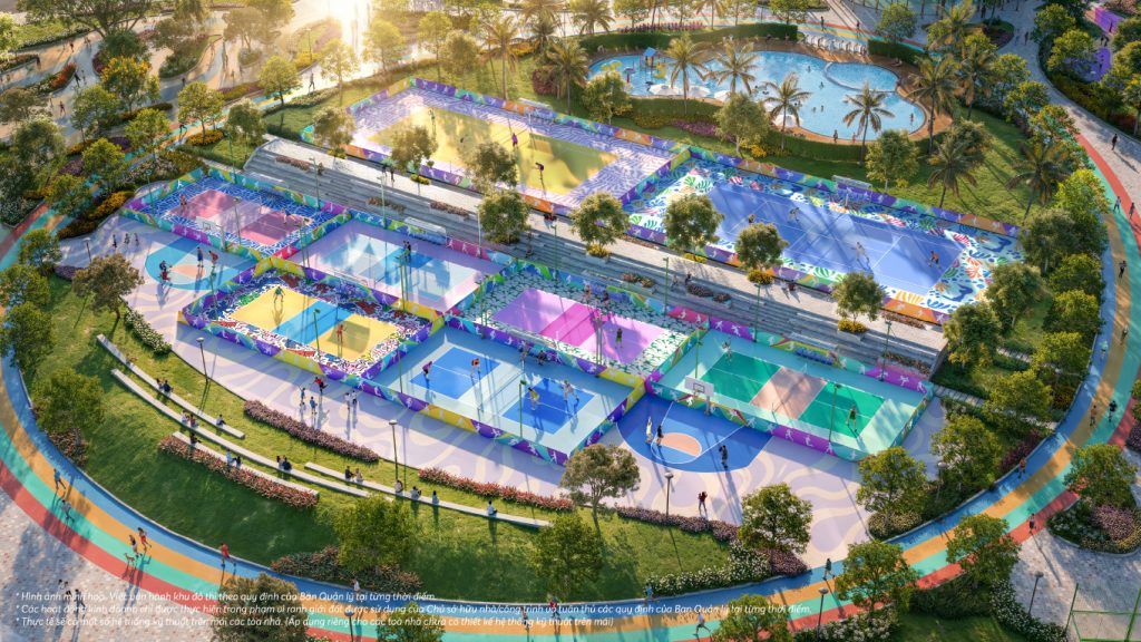 Công viên vận động Discovery Forest cho trẻ em tại Vinhomes Golden City Dương Kinh