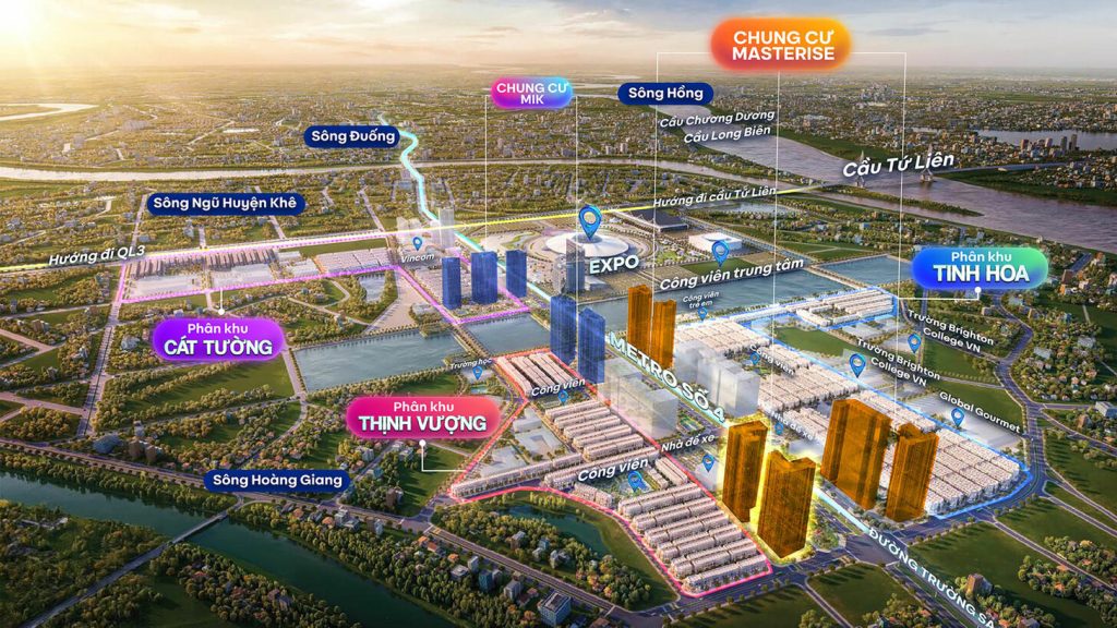 Dự án khu đô thị Vinhomes Global Gate tại Đông Anh, Hà Nội đang mở bán