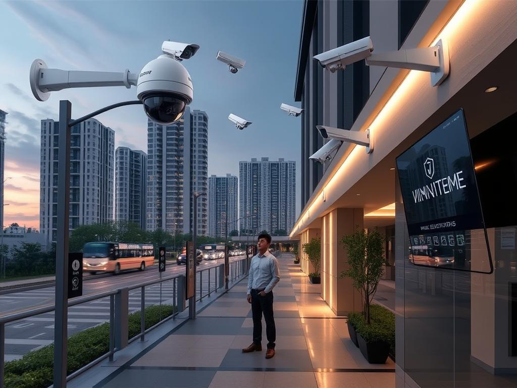 Hệ thống an ninh tại Vinhomes Golden City Dương Kinh Hệ thống an ninh tại Vinhomes Golden City Dương Kinh