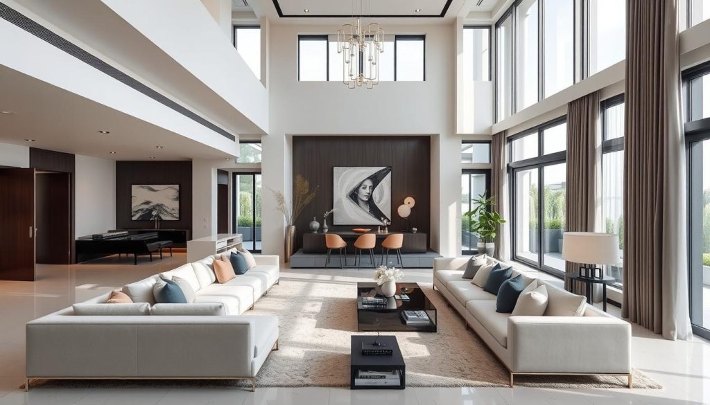 Nội thất sang trọng của biệt thự tứ lập Vinhome Vũ Yên