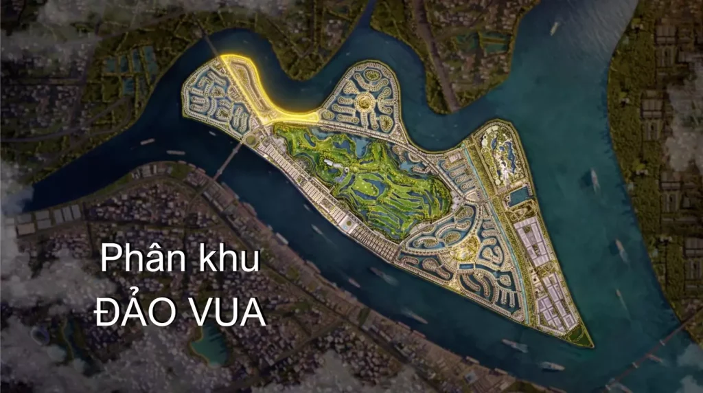 Phân khu Đảo Vua tại Vinhomes Vũ Yên Hải Phòng