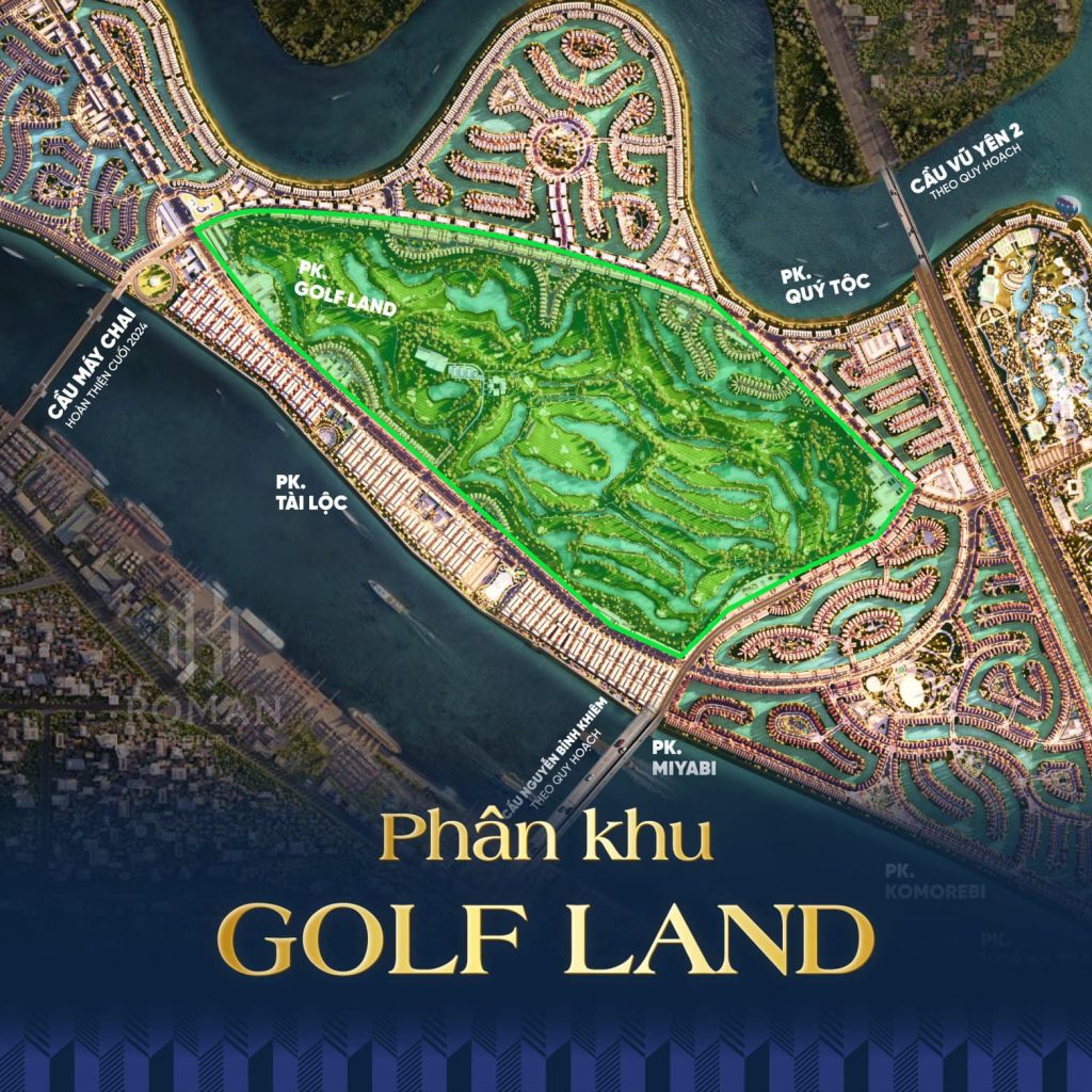 Phân khu Golf Land tại Vinhomes Vũ Yên Hải Phòng