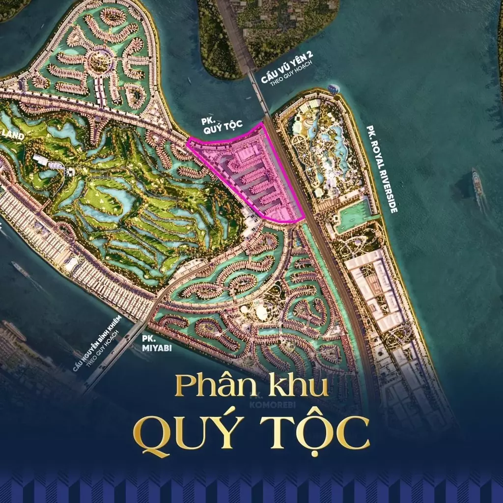 Phân khu Quý Tộc tại Vinhomes Vũ Yên Hải Phòng