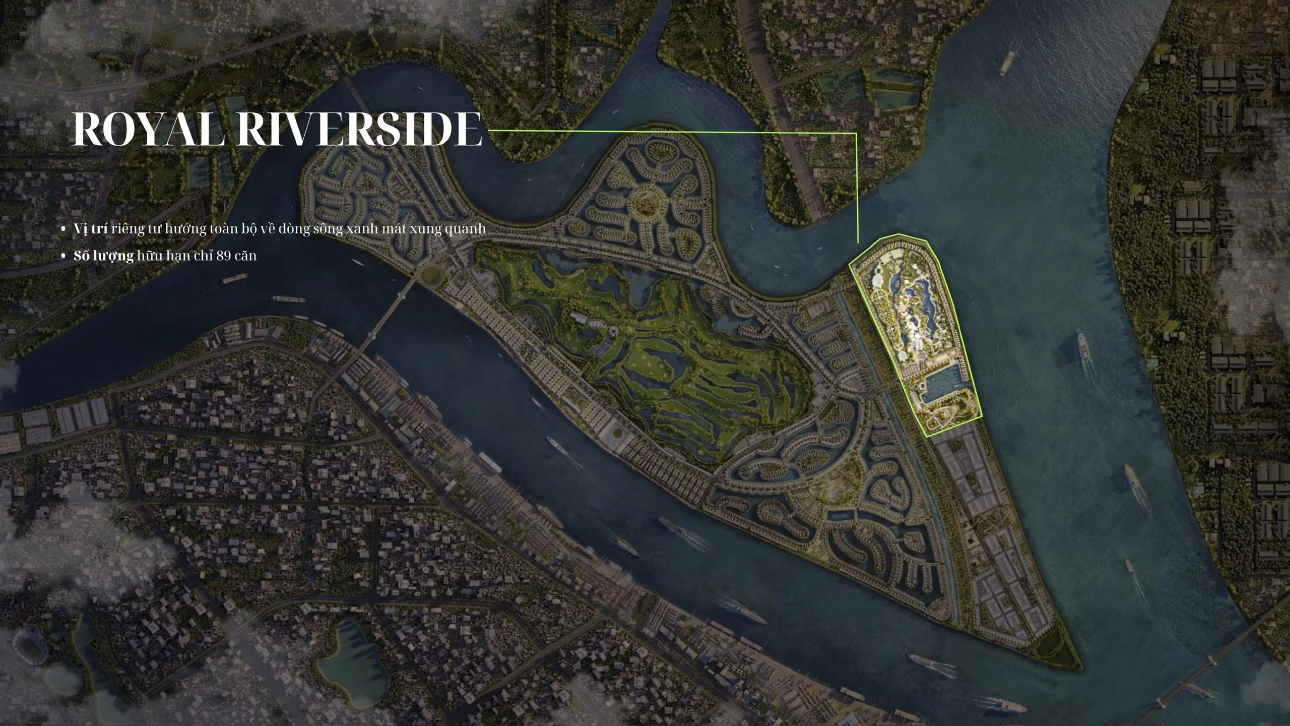 Phân khu Royal Riverside Vinhomes Vũ Yên Hải Phòng phân khu