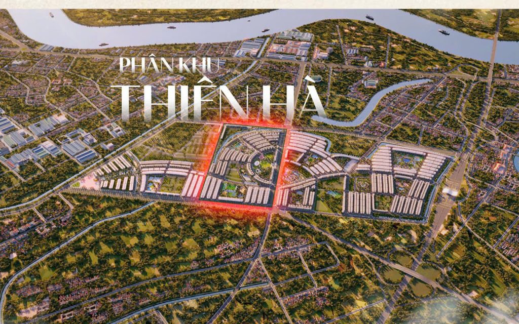 Phân khu Thiên Hà tại Vinhomes Golden City Dương Kinh