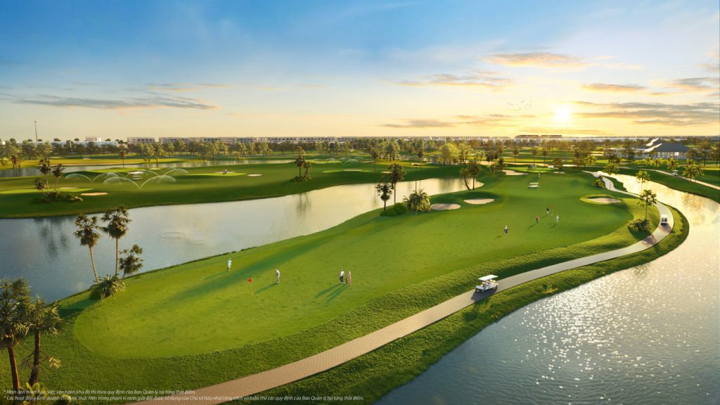 Sân golf 36 hố tại Vinhomes Vũ Yên Hải Phòng