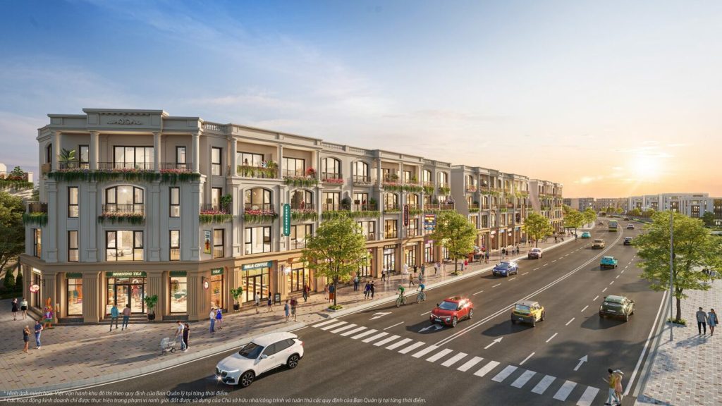 Shophouse tại Vinhomes Golden City Dương Kinh Shophouse tại Vinhomes Golden City Dương Kinh