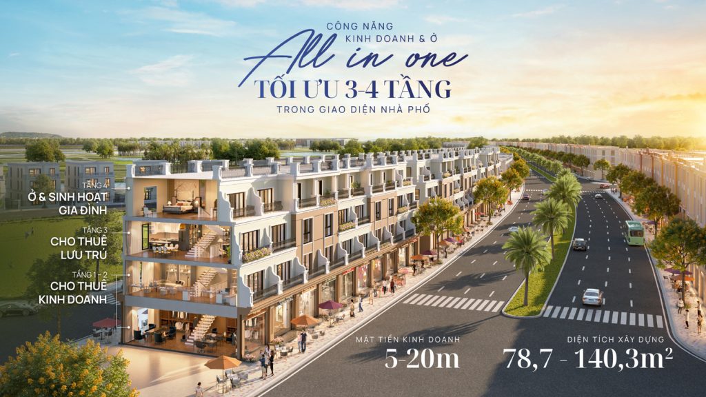 Shophouse tại Vinhomes Vũ Yên Hải Phòng