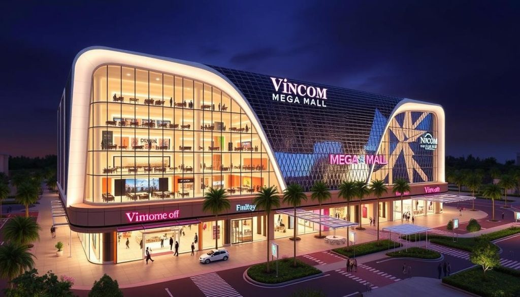 Trung tâm thương mại Vincom Mega Mall tại Vinhomes Vũ Yên Hải Phòng phân khu Trung tâm thương mại Vincom Mega Mall tại Vinhomes Vũ Yên Hải Phòng phân khu