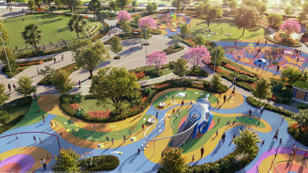 Công viên Wellness Park tại Vinhomes Đan Phượng Công viên Wellness Park tại Vinhomes Đan Phượng