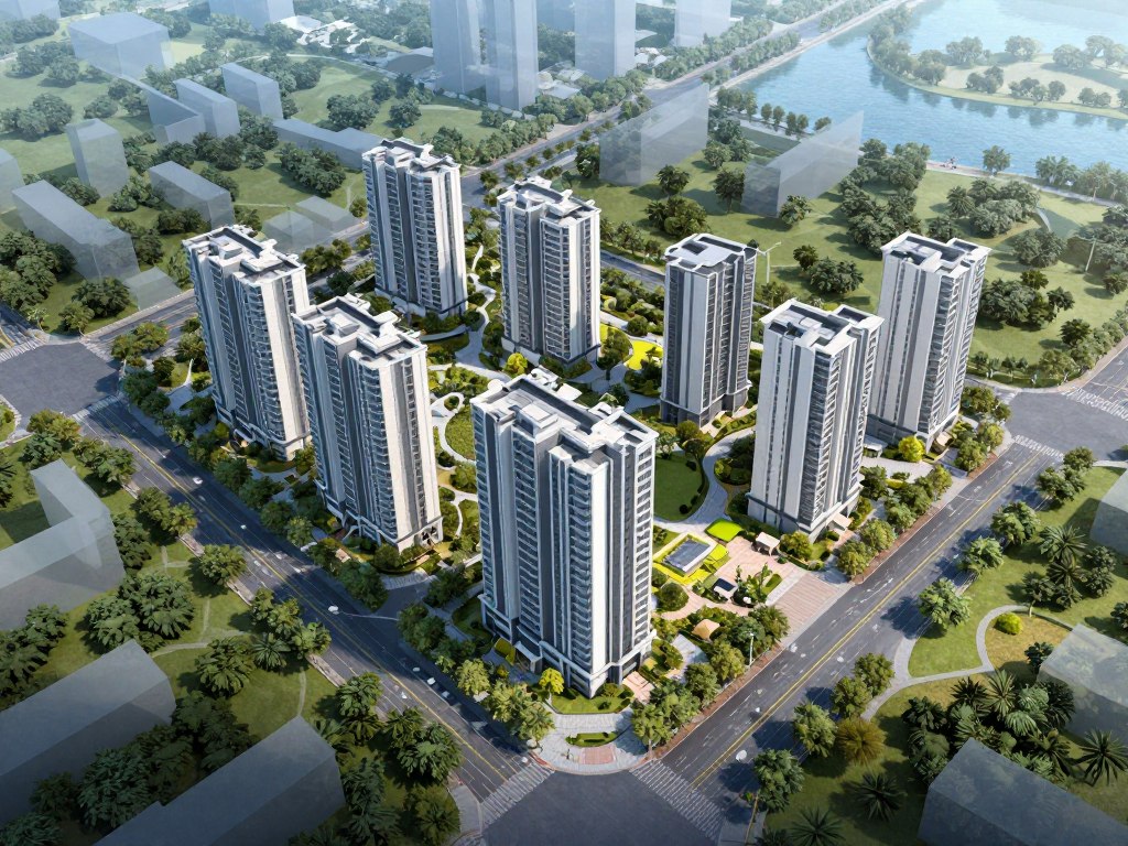 Phối cảnh phân khu Quảng Yên của dự án Vinhomes Hạ Long Xanh