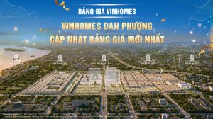 Phối cảnh tổng thể dự án Vinhomes Đan Phượng