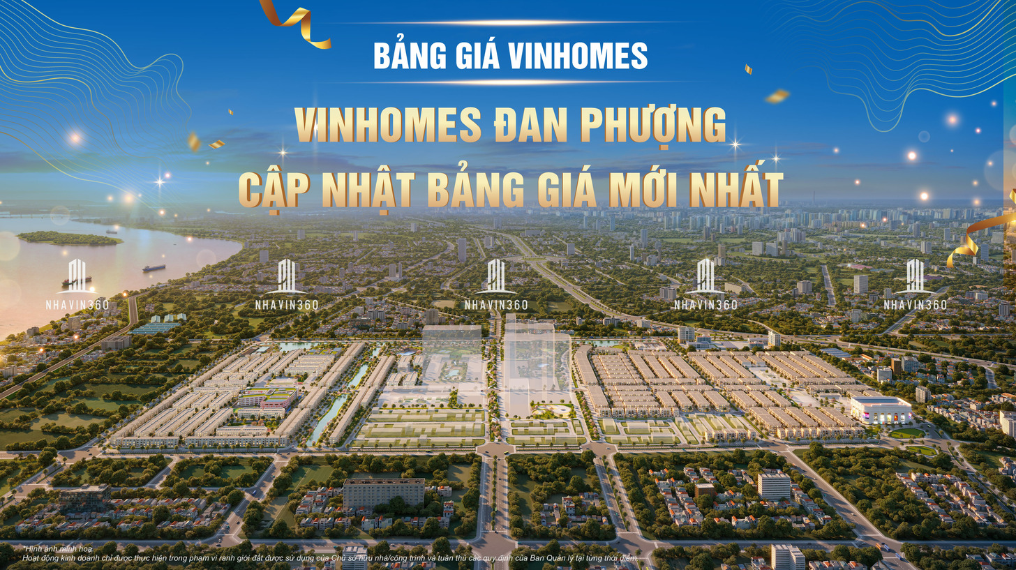 Phối cảnh tổng thể dự án Vinhomes Đan Phượng