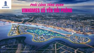 Phối cảnh tổng thể dự án Vinhomes Vũ Yên (Royal Island) tại Hải Phòng