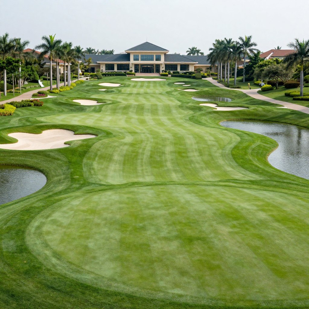 Sân golf 36 lỗ tại Vinhomes Vũ Yên - lớn nhất miền Bắc